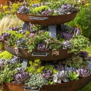 25+ Mixed Cactus & Succulent Seeds - Easy Grow Perennial Desert Garden - Image 1