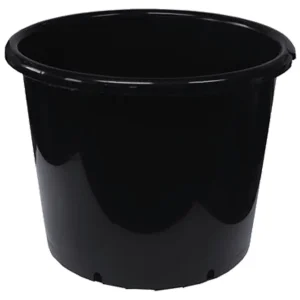 4 Inch Black Plastic Flower Pots - Set of 10 Round Plant Pots for Indoor/Outdoor Use - Image 3