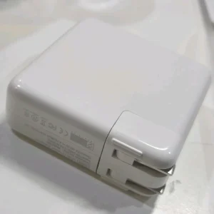96W USB-C Power Adapter for MacBook Pro 13"-16" & MacBook Air, Model A2166 - White - Image 1