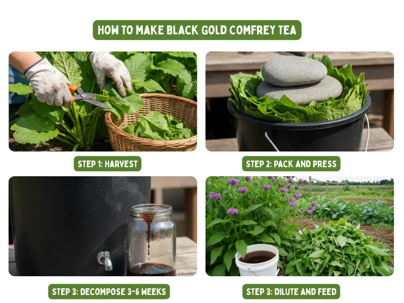 Black Gold Comfrey Tea