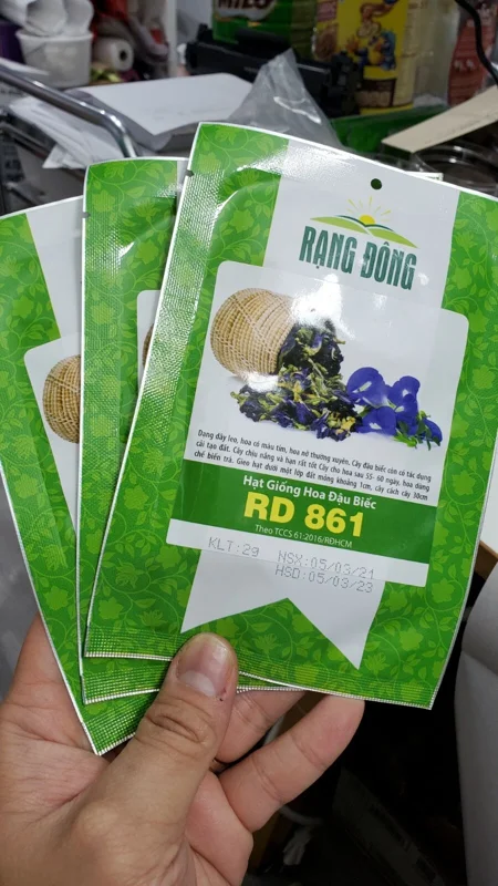 Butterfly Pea Seeds (Clitoria Ternatea) - Blue Flowering Vine Seeds - Perennial Outdoor - Image 2