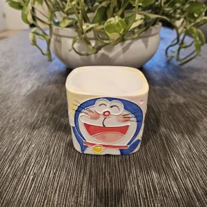 Cartoon Anime Ceramic Succulent Pot - Miniature Planter with Drainage Hole - Random Design 2.75 inch - Image 2