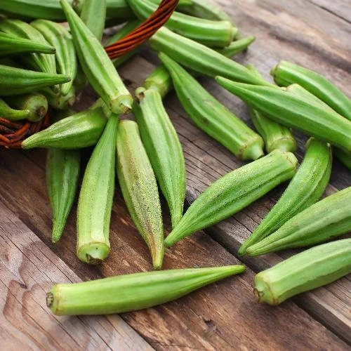 Clemson Spineless Okra Seeds - Non-GMO Heirloom Vegetable Seeds - Image 1