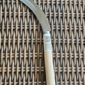 Gardening Tool Set - Sickle, Bypass Pruner, Serrated Brush Clearing Blade - Image 2