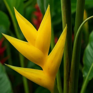 Heliconia Yellow Caribbean Rhizome - 1 Live Plant - Tropical Garden - Image 3