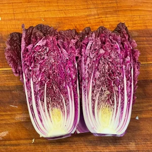 Merlot Red Dragon Chinese Cabbage Seeds - Hybrid F1 Brassica rapa - Image 4