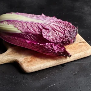 Merlot Red Dragon Chinese Cabbage Seeds - Hybrid F1 Brassica rapa - Image 5