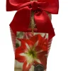 Minerva Amaryllis Growing Kit - Large Bulb, Red Ceramic Pot, 20-24" Tall - Image 1