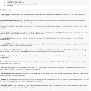 Native Tennessee Swamp Mallow Hibiscus Seeds - Perennial Flower Seeds - Image 3