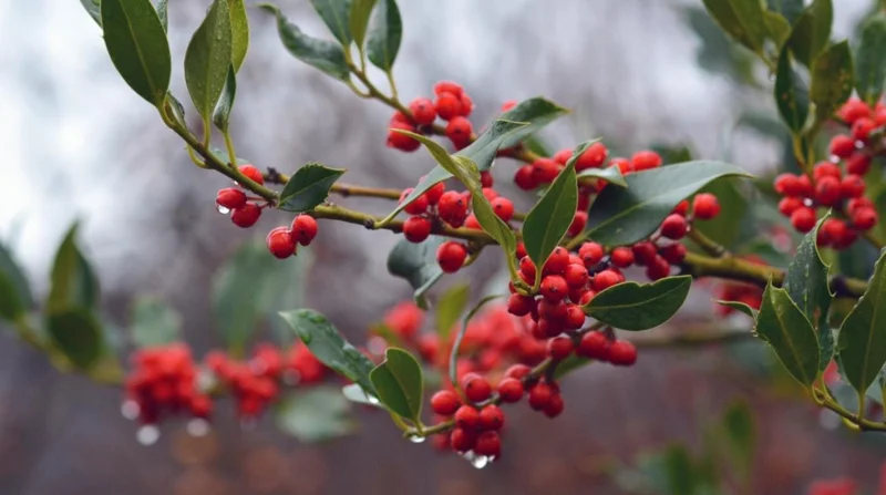 Nellie R. Stevens Holly Live Plant - Quart Pot - Evergreen Shrub - Fast Growing - Image 3