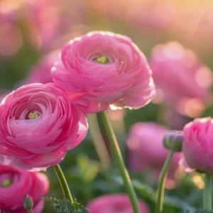 Pink Ranunculus Flower Bulbs - 15 Corms, Peony Rose Buttercup Type, Perennial - Image 11