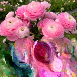 Pink Ranunculus Flower Bulbs - 15 Corms, Peony Rose Buttercup Type, Perennial - Image 2