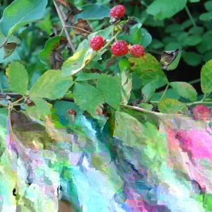 Wild Blackberry Bush Bare Root Live Plants - Set of 2, Outdoor, Edible Fruit - Image 2