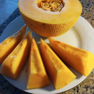 30 Organic Golden Hami Melon Seeds - Rare Fruit Seeds, Annual, Outdoor - Image 2