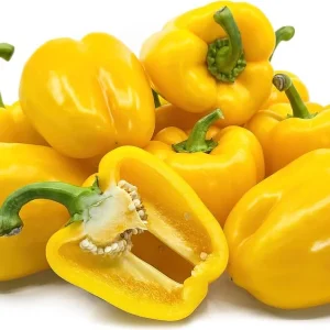 Yellow Pepper Seeds - 15 Count - Spicy & Productive Bush Variety - Image 1