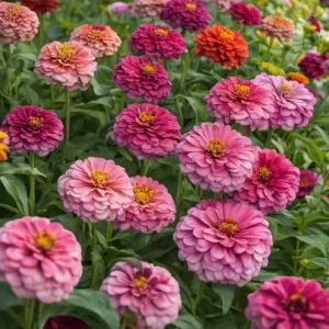 Zinnia Flower Seeds Mix - Vibrant Colors for Your Garden - Easy to Grow Annual - Image 3