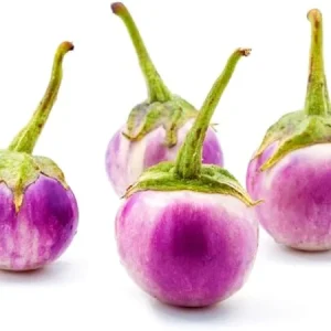 100 Eggplant Seeds - Small White Purple Eggplant Vegetable Seeds for Planting Outdoor - Image 7