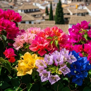 4 Mixed Bougainvillea Live Plants 5-9 Inches Tall – Outdoor Vine Flowers - Image 2