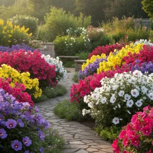 5 Mix Rose of Sharon Seedlings - Hardy Bareroot Flowering Shrubs 1-2 Ft Tall Outdoor - Image 4