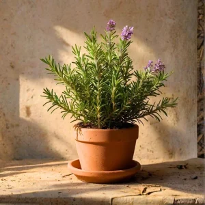 6 Blue Rosemary Live Plants 4-7'' Tall - Fragrant Outdoor Herb - Image 3