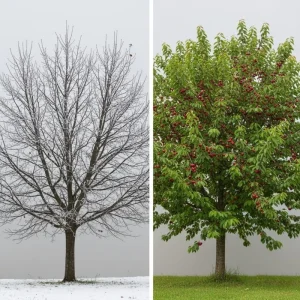 Black Cherry Tree Seedlings - 2 Bare Root Live Plants, 3-4 Ft Tall, Sweet Fruit, Hardy Outdoor - Image 3