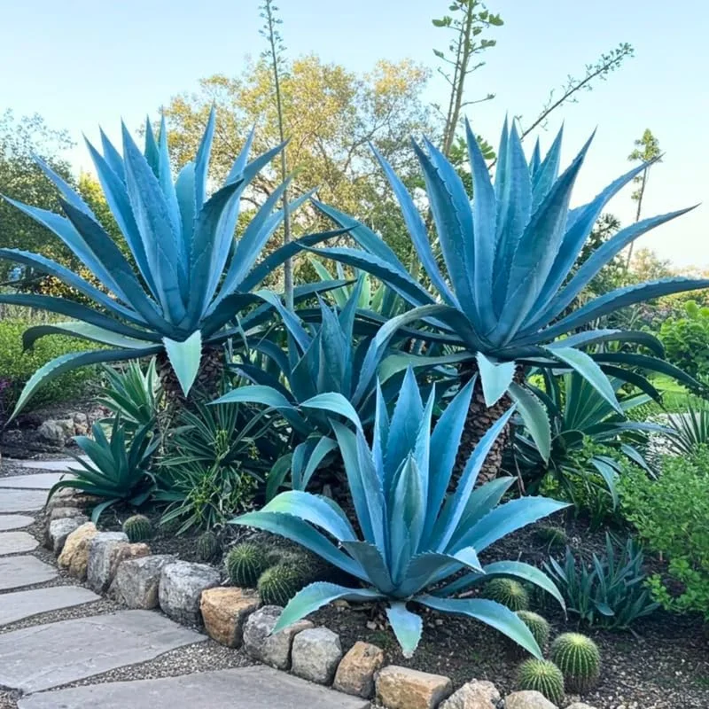 Blue Agave Live Plant - Hardy Succulent, 1.5-2 Ft Tall in 3 Gallon Pot - Image 7