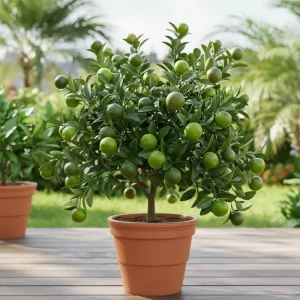 Calamansi Tree Live Plant, Sour Citrus, Tropical Fruit Plant, 5 Ft Tall, 5 Gallon Pot, Outdoor - Image 3