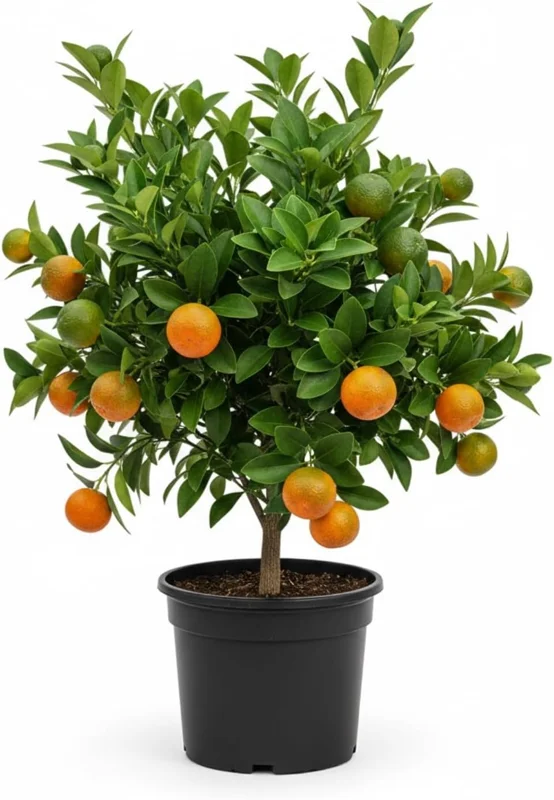 Calamansi Tree Live Plant, Sour Citrus, Tropical Fruit Plant, 5 Ft Tall, 5 Gallon Pot, Outdoor - Image 1
