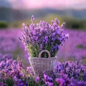 French Lavender Live Plant - Fragrant Potted Herb, 4 inch - Indoor/Outdoor - Image 3