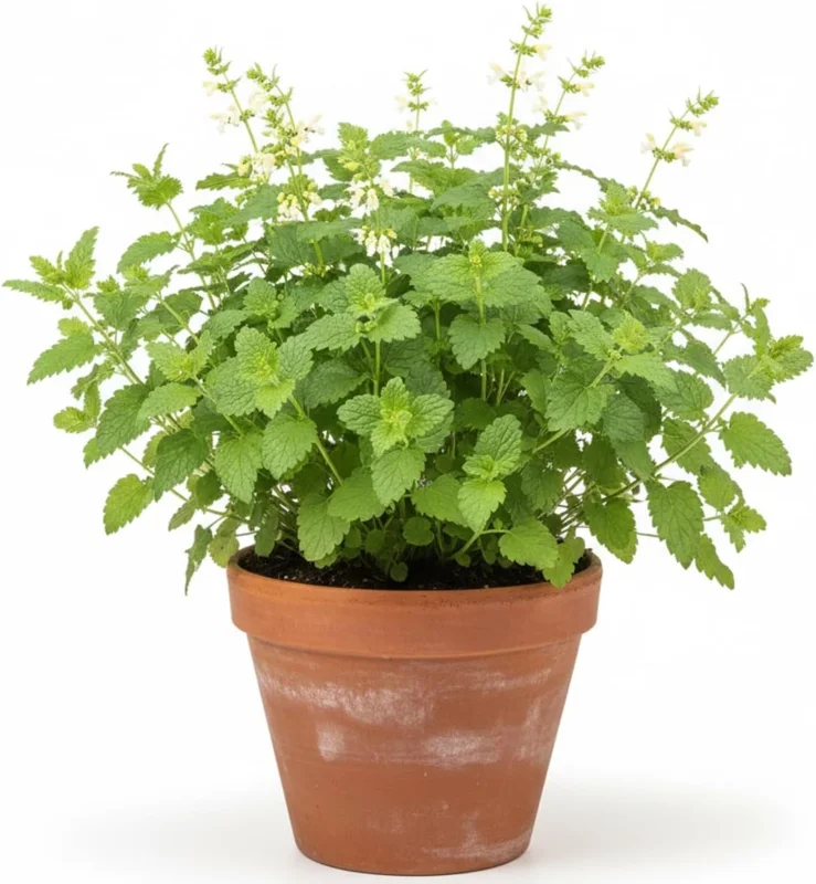 Lemon Balm Live Plants, 3-Pack, 3-6" Tall, Fragrant Herb, Outdoor - Image 2