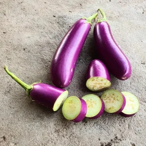 Long Purple Eggplant Seeds - 100 Seeds for Planting - Fresh Garden Seeds - Image 5