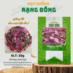 Red Amaranth Vietnamese Seeds – 7000 Seeds for Planting – Edible Greens - Image 3