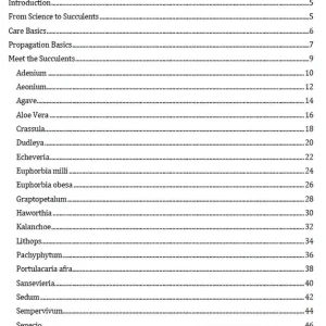 Succulent Care Guide Book: 20 Beloved Varieties, Growing Tips, Propagation - Image 2