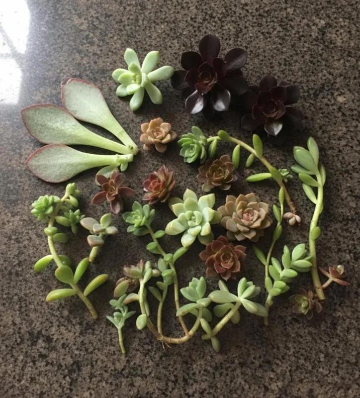 Succulent Propagation Kit - 500 Leaves & 500 Cuttings, Live Plant Material, Beginner Guide - Image 4