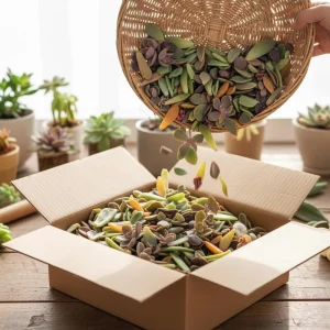 Succulent Propagation Kit - 500 Leaves & 500 Cuttings, Live Plant Material, Beginner Guide - Image 1