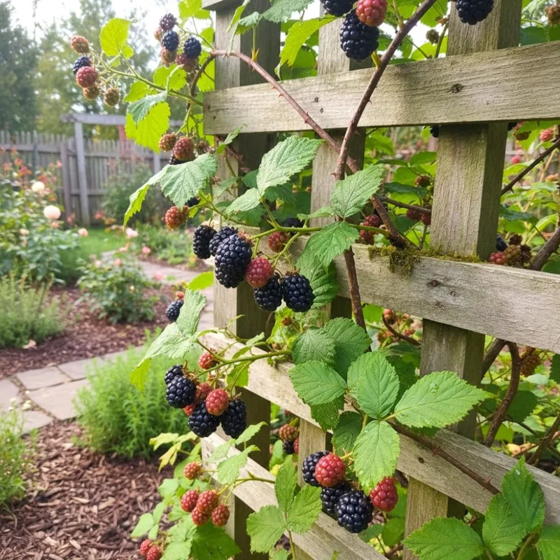 Thornless Boysenberry Plants Live - Set of 2, 4-6 Inches Tall, Outdoor - Image 5