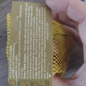 50 Count Mixed Onion Bulb Assortment – Red, White, Yellow Varieties – Non-GMO - Image 3