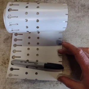 50 Plastic Wrap-Around Garden Labels for Plants, Trees, & Shrubs - Assorted Colors - Image 2