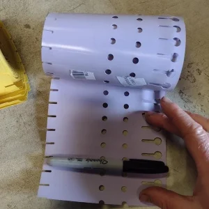 50 Plastic Wrap-Around Garden Labels for Plants, Trees, & Shrubs - Assorted Colors - Image 4