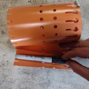 50 Plastic Wrap-Around Garden Labels for Plants, Trees, & Shrubs - Assorted Colors - Image 1