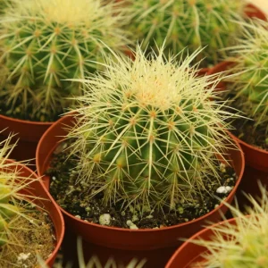 Golden Barrel Cactus Live Plant, Echinocactus Grusonii, Outdoor Cactus, 6-8 inch Pot - Image 4