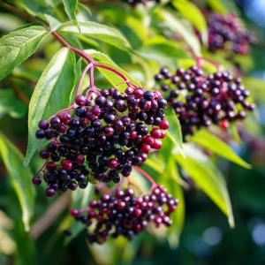 American Black Elderberry Seeds - 50 Heirloom Sambucus Canadensis - Image 2