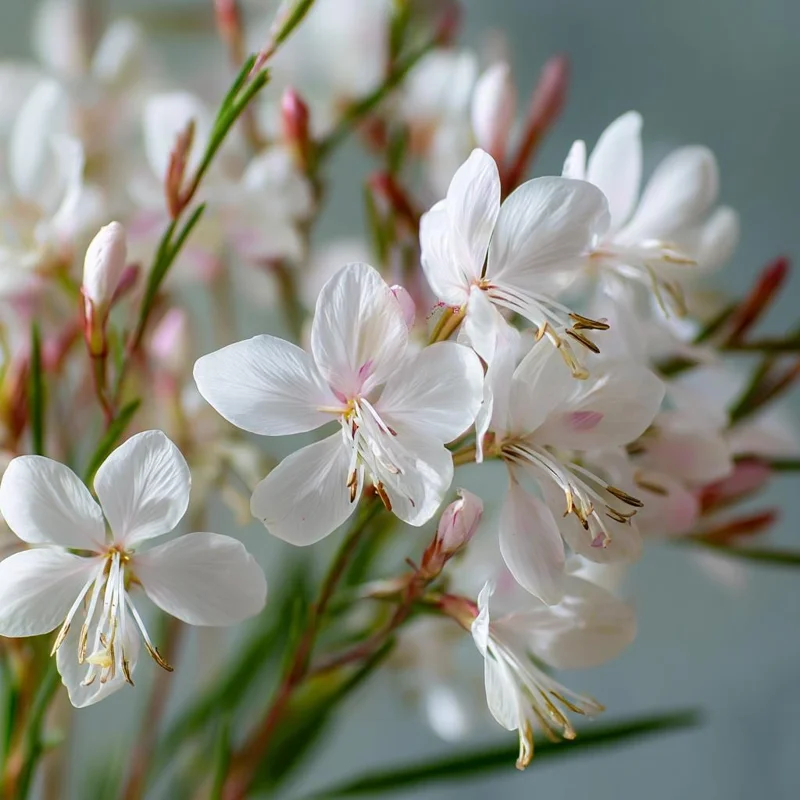 Biennial Gaura Seeds - 25 Count - White & Pink Butterfly Flowers - Outdoor - Image 2