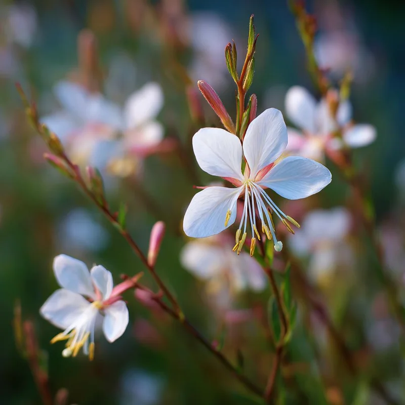 Biennial Gaura Seeds - 25 Count - White & Pink Butterfly Flowers - Outdoor - Image 4