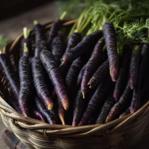 Black Nebula Carrot Seeds - 250 Heirloom Deep Purple Antioxidant-Rich - Image 3