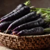 Black Nebula Carrot Seeds - 250 Heirloom Deep Purple Antioxidant-Rich - Image 1