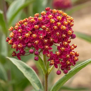 Blood Flower Milkweed Seeds - Vibrant Red Blooms - 50 Seeds - Pollinator Friendly - Image 3