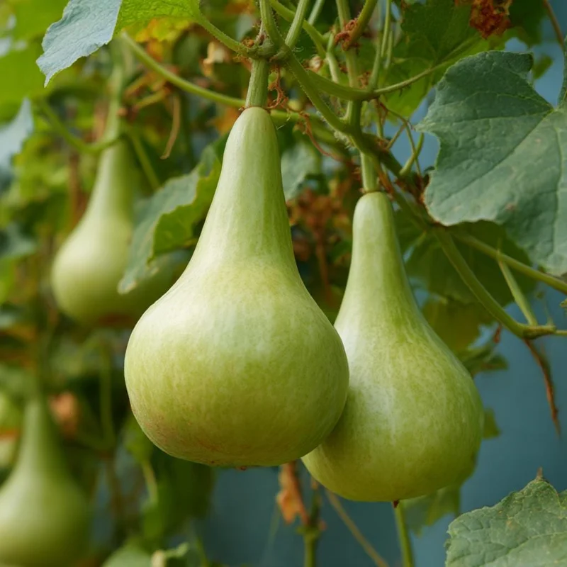 Bottle Gourd Seeds – 20 Heirloom Calabash Seeds for Birdhouses & Crafts - Image 2