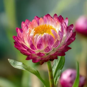 Bright Rose Strawflower Seeds - 50 Count Everlasting Pink Cut Flower Annual - Image 8