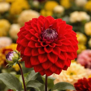 California Giant Zinnia Seeds – Heirloom Double Blooms, Vibrant Colors, 50 Seed Packet - Image 4